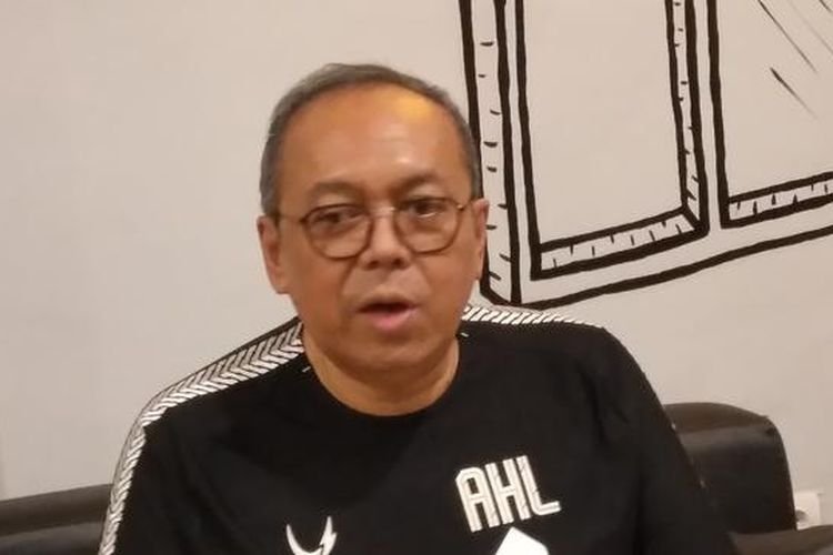 Akhmad Hadian Lukita tegaskan tugas utamanya tetap di PT LIB. (Foto : Susanto/OLENAS)