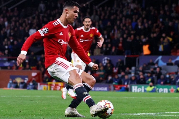 Bintang Manchester United Cristiano Ronaldo. (Foto: olenas.id/thesun.co.uk)