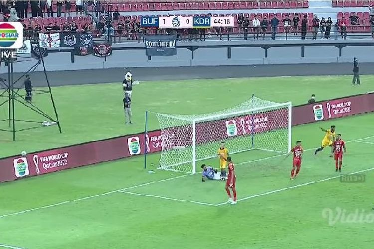 Bali United hajar Persik Kediri 4-0 (Foto : Twitter)