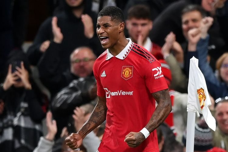 Striker Manchester United Marcus Rashford. (Sumber foto: Twitter/@ManUtd)