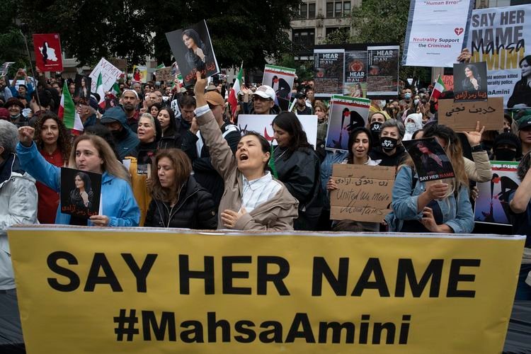 Protes di Iran (Foto : AFP)