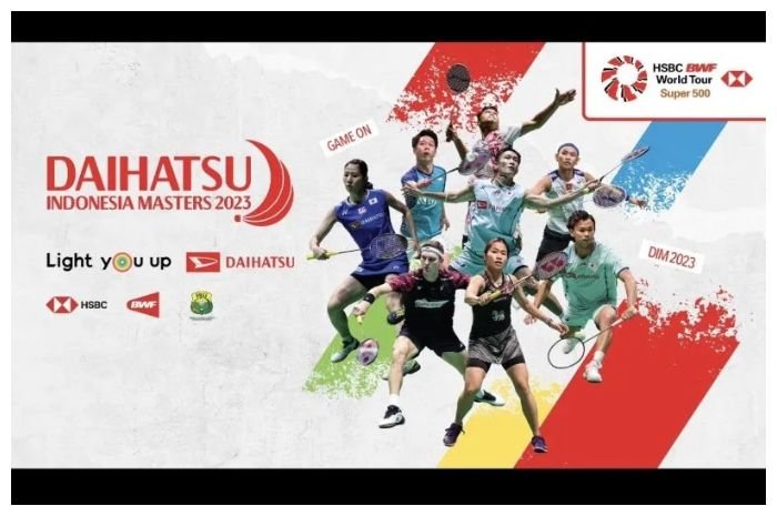 Daihatsu Indonesia Masters 2023 berlangsung di Jakarta, 24 Januari hingga  29 Januari 2023.
