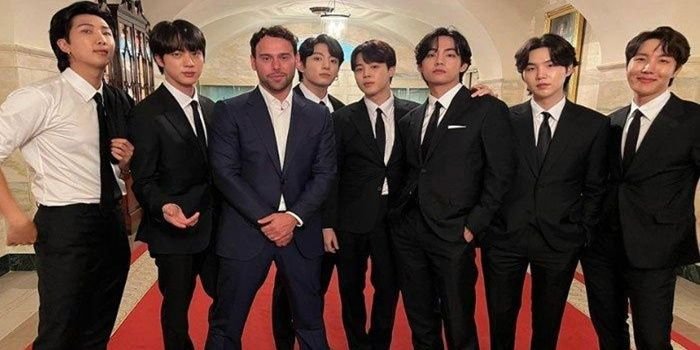 Braun bersama BTS