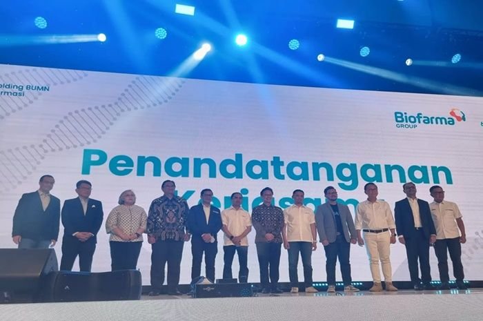 Perayaan ulang tahun Bio Farma dengan peluncuran logo dan produk