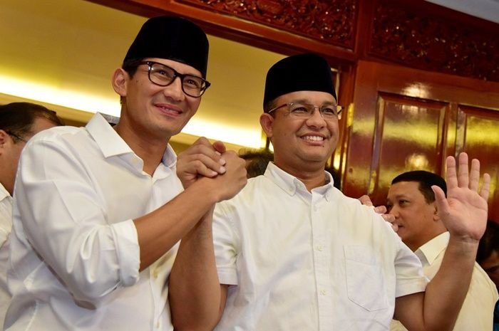 Anies Baswedan dan Sandiaga Uno