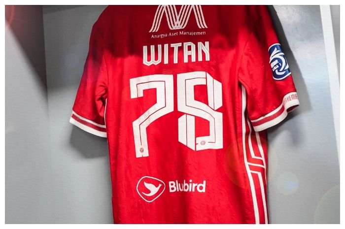 Witan Sulaeman memilih nomor 78 di klub barunya, Persija Jakarta.