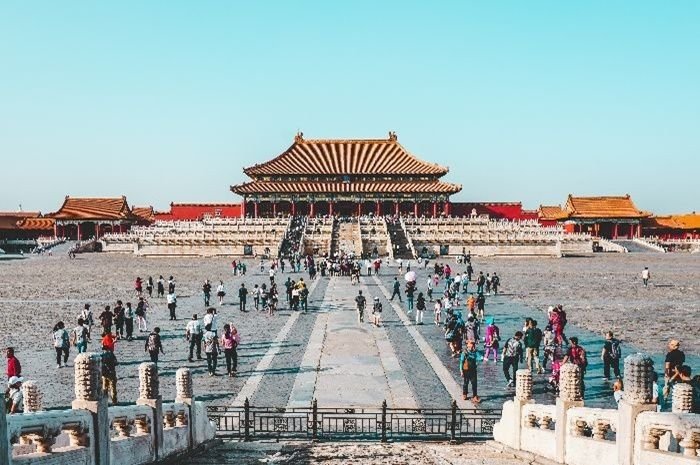 Salah satu obyek wisata di China
