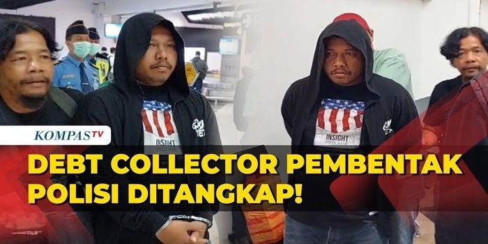 Tiga debt collector yang ditangkap