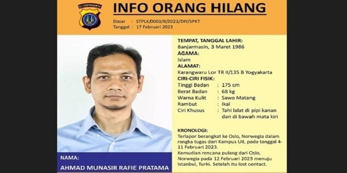 Pencarian dosen UII, Yogyakarta, Ahmad Munasir Rafie Pratama