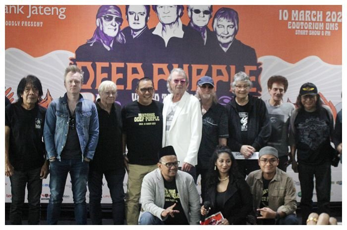Deep Purple konser di Solo, Jumat, 10 Maret 2023. God Bless tampil sebagai band pembuka.