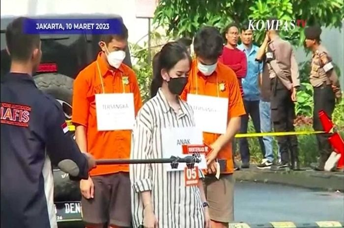 Rekonstruksi penganiayaan terhadap David Ozora