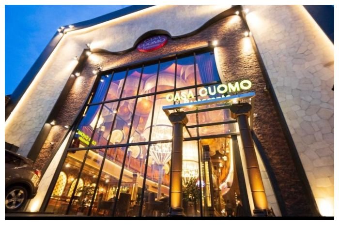 Restoran Casa Cuomo Italian Dining yang dikembangkan Regi Datau, suami Ayu Dewi.