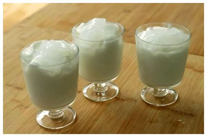 Coconut milkshake
