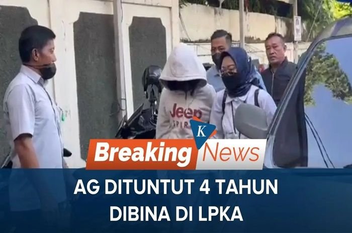 AG dituntut empat tahun penjara di LPKA