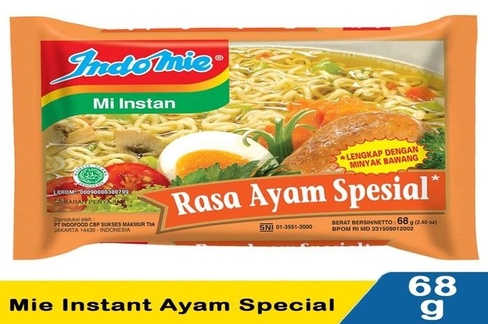 Mie Instan Ayam Spesial, produk dari Indofood