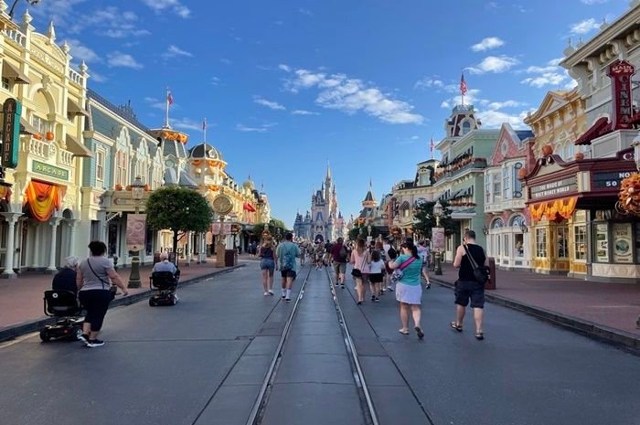 Pengunjung Disney World