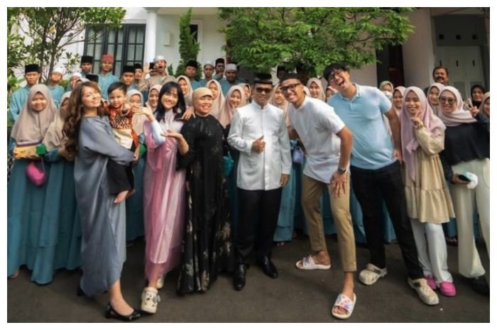 Fadly Faisal syukuran ulang tahun dan rumah baru.