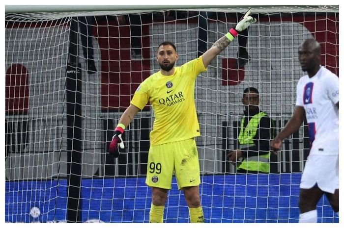 Kiper Paris Saint-Germain Gianluigi Donnarumma.