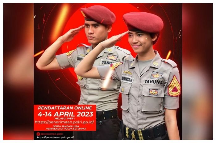 Penerimaan Akpol gratis dan tidak ada KKN.