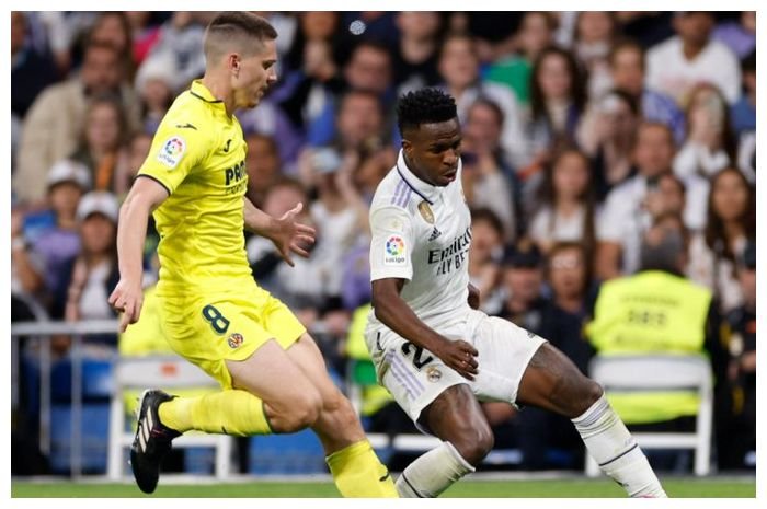 Real Madrid kalah 2-3 dari Villarreal di pertandingan La Liga Spanyol di Stadion Santiago Bernabeu, Minggu, 9 April 2023 dini hari WIB.
