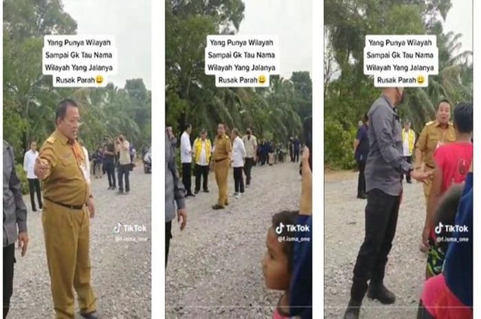 Gubernur Lampung, Arinal Djunaidi saat bertanya ke warganya