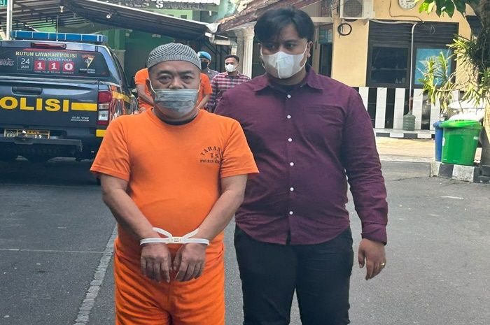 Guru ngaji bejad, CSM (53) digiring polisi