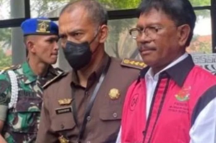 Menkominfo, Johny G Plate ditahan Kejaksaan Agung