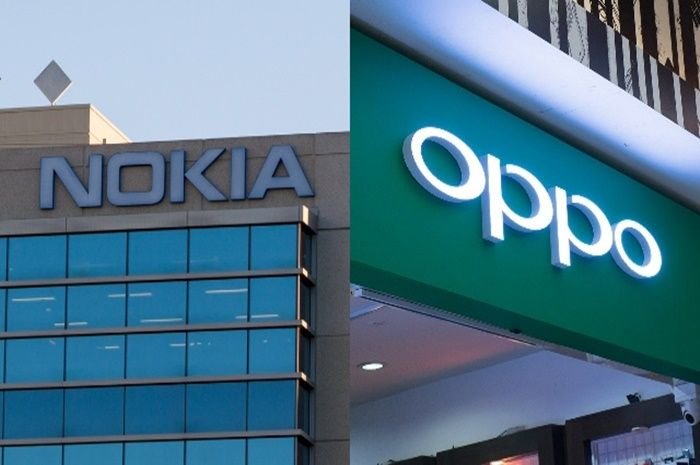 Ilustrasi Oppo dan Nokia
