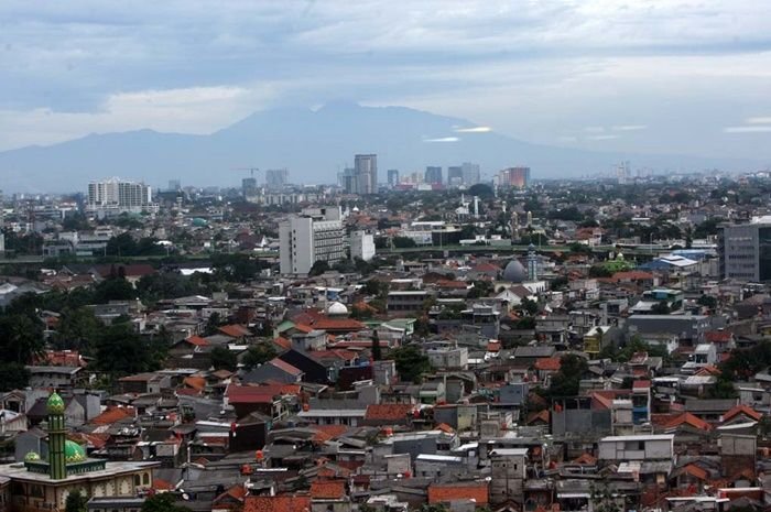Pemukiman warga di Jakarta