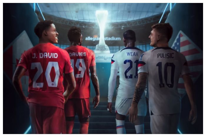 Kanada melawan tim unggulan Amerika Serikat di final CONCACAF Nations League, Senin, 19 Juni 2023 pagi WIB.