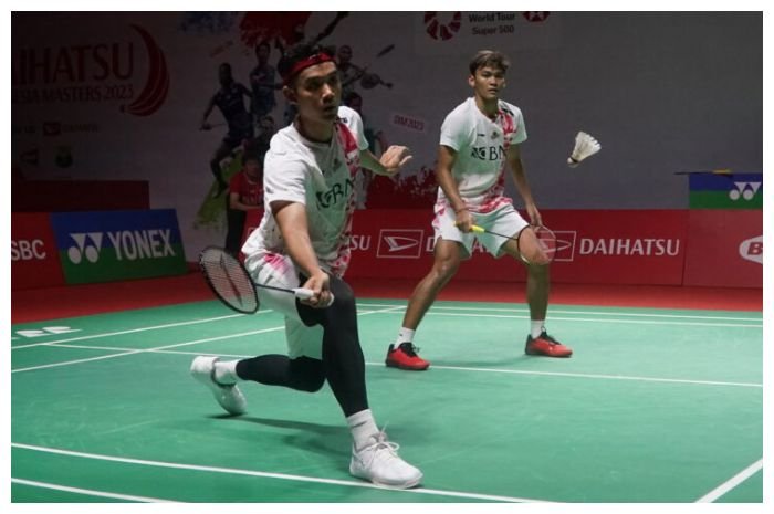 Ganda putra Bagas Maulana/Muhammad Fikri, target ke semifinal Thailand Open 2023.