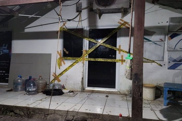 Penampakan bunker narkoba di Fakultasa Bahasa dan Sastra Universitas Negeri Makassar