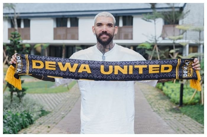 Pemain anyar Dewa United Dimitris Kolovos.