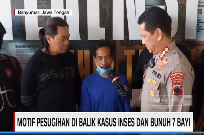 Tersangka R jelaskan motif pembunuhan 7 bayi hasil inses