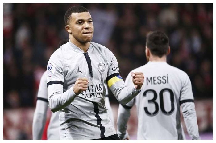 Bintang PSG Kylian Mbappe
