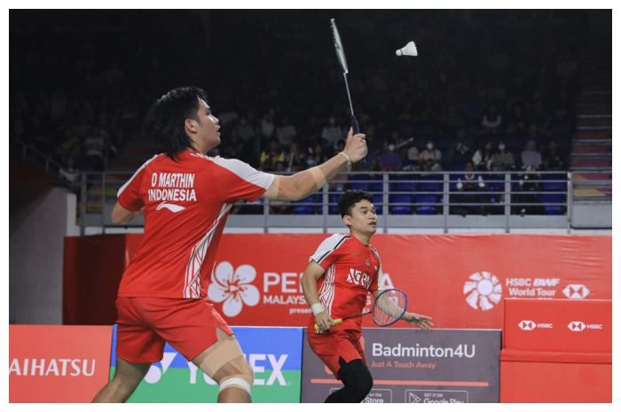 Ganda putra Leo Rolly Carnando/Daniel Marthin target juara.