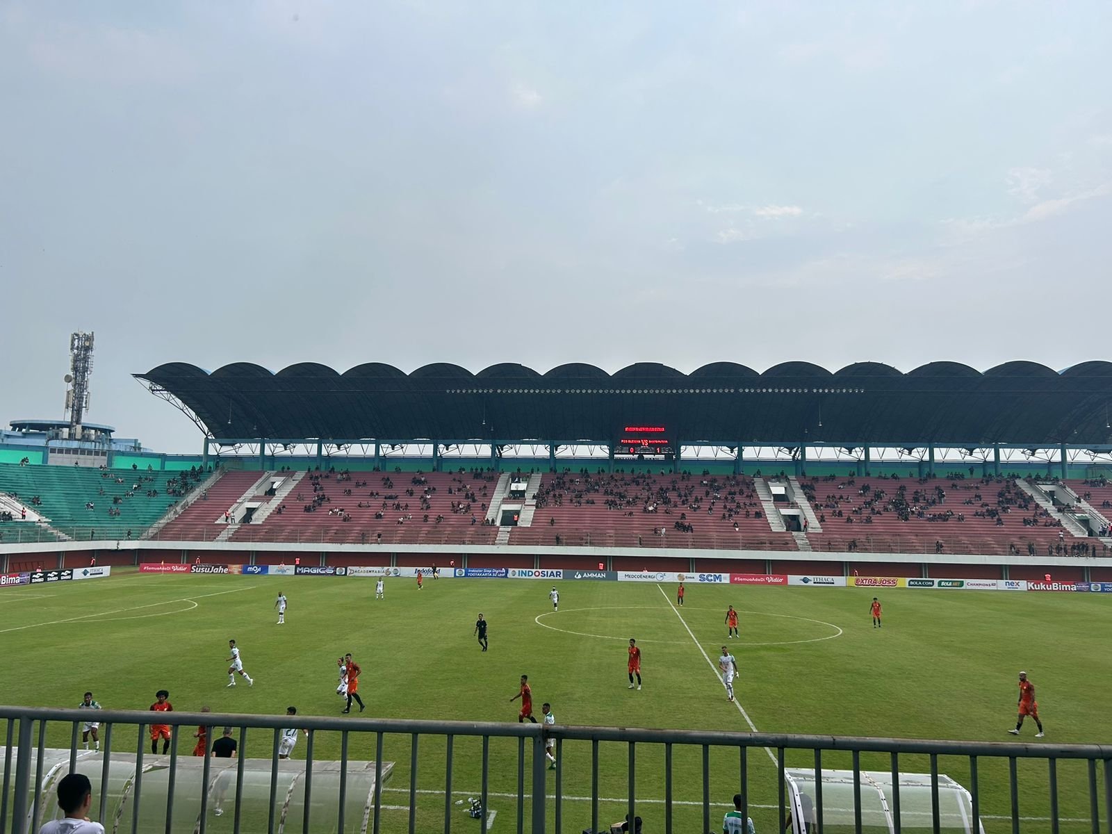 PSS Sleman bermain imbang 1-1 dalam laga uji coba menghadapi Barito Putra