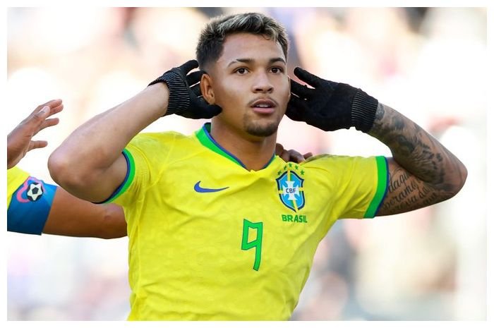 Striker Brasil U20 Marcos Leonardo diincar Lazio, Manchester United dan Arsenal.