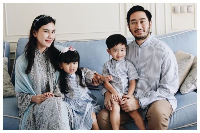Syahnaz Shadiqah bersama pasangannya, Jeje Govinda.