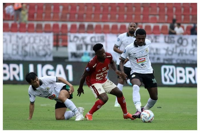 PSS Sleman mengalahkan Bali United di laga pembuka Liga 1 2023/2024.