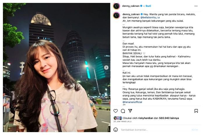 Bella Bonita, kekasih Denny Caknan.