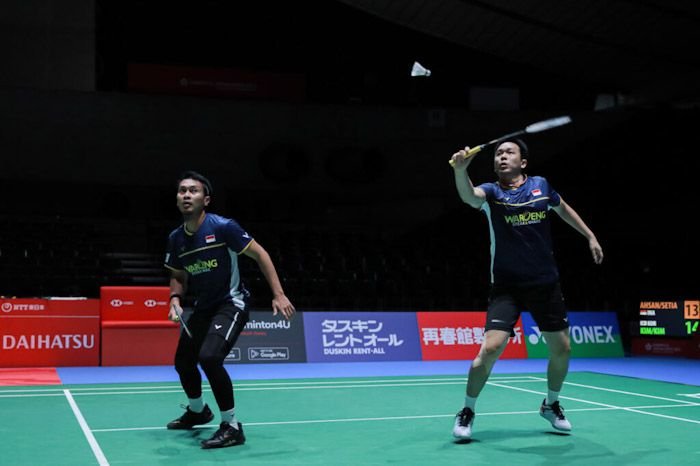 Ganda Putra Indonesia Hendra Setiawan/Mohammad Ahsan