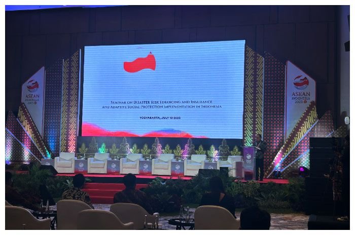 Digagas asuransi kebencanaan karena Indonesia berada di ring of fire.