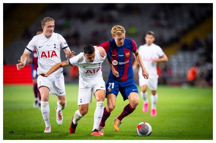 Laga Barcelona lawan Tottenham Hotspur di Joan Gamper Trophy, Rabu, 9 Agustus 2023 dini hari WIB.