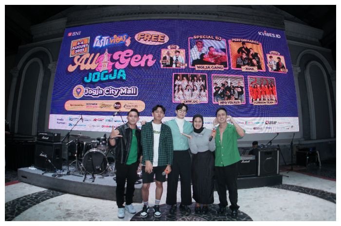 FESTIVIBES all gen di Yogyakarta.