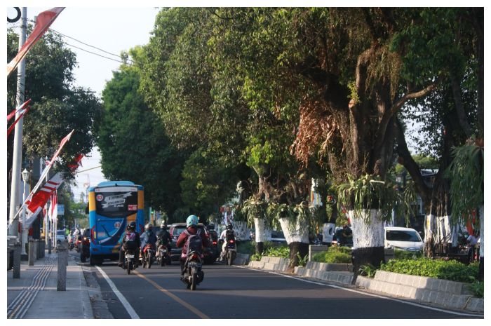 Suasana Kotabaru dengan konsep garden city