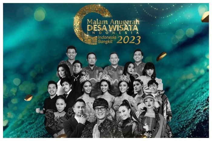 Poster malam anugerah desa wisata 2023