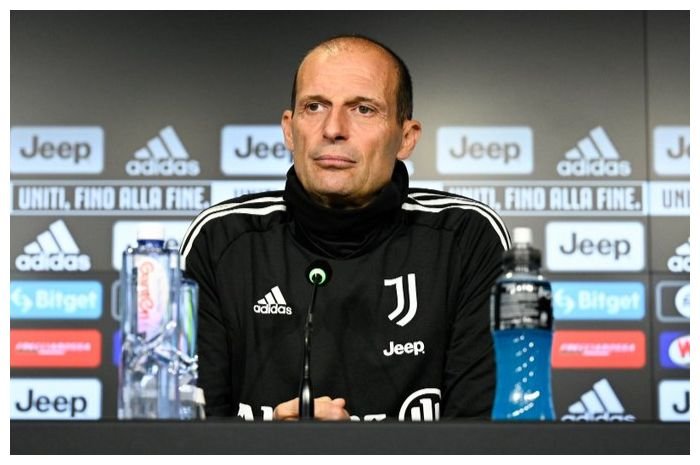 Pelatih Juventus Massimiliano Allegri.