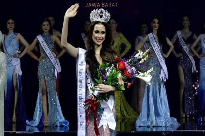 Muthia Fatika Rachman, juara III Miss Universe Indonesia 2023 menyatakan mundur