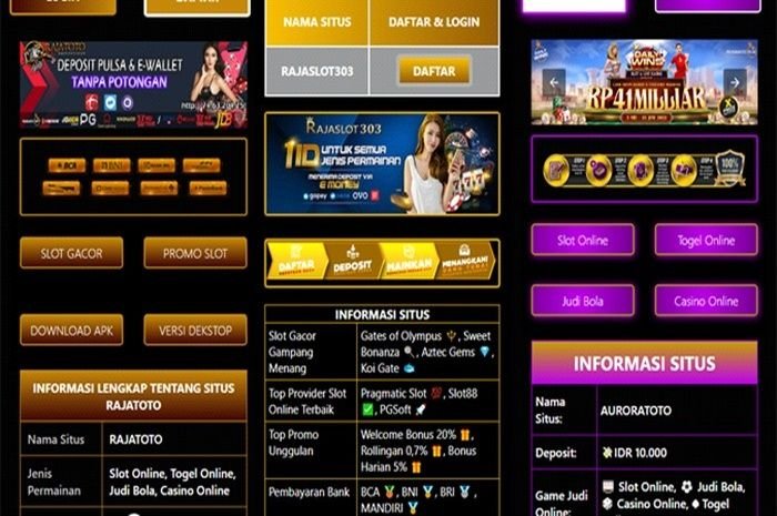 Situs-situs judi online banyak memakai domain pemerintahan